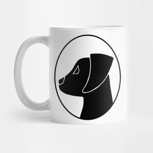 Labrador Puppy Cameo Mug